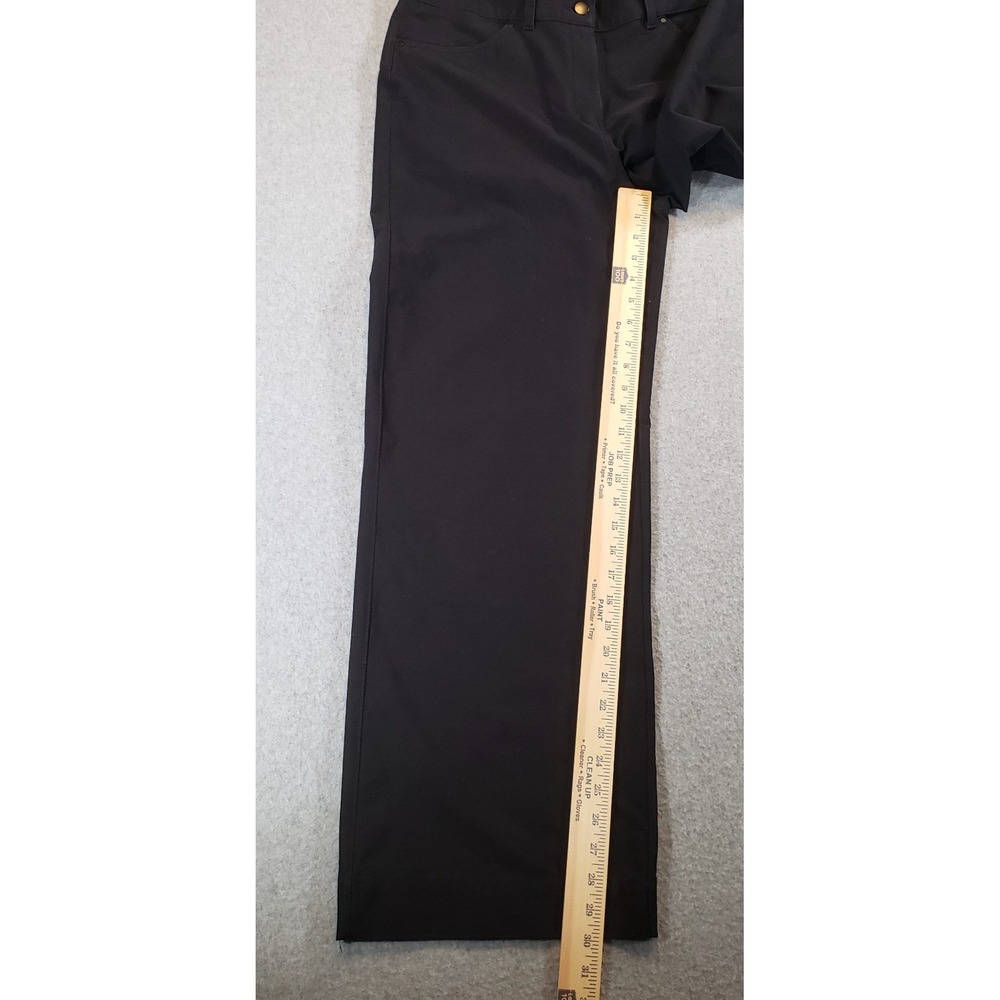 Lululemon City Sleek Wide Legs Pants Womens Black Size 30 High Rise LW5ENJS - Picture 4 of 12